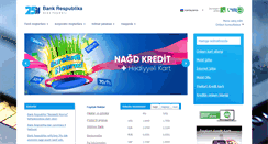 Desktop Screenshot of bankrespublika.az