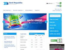 Tablet Screenshot of bankrespublika.az